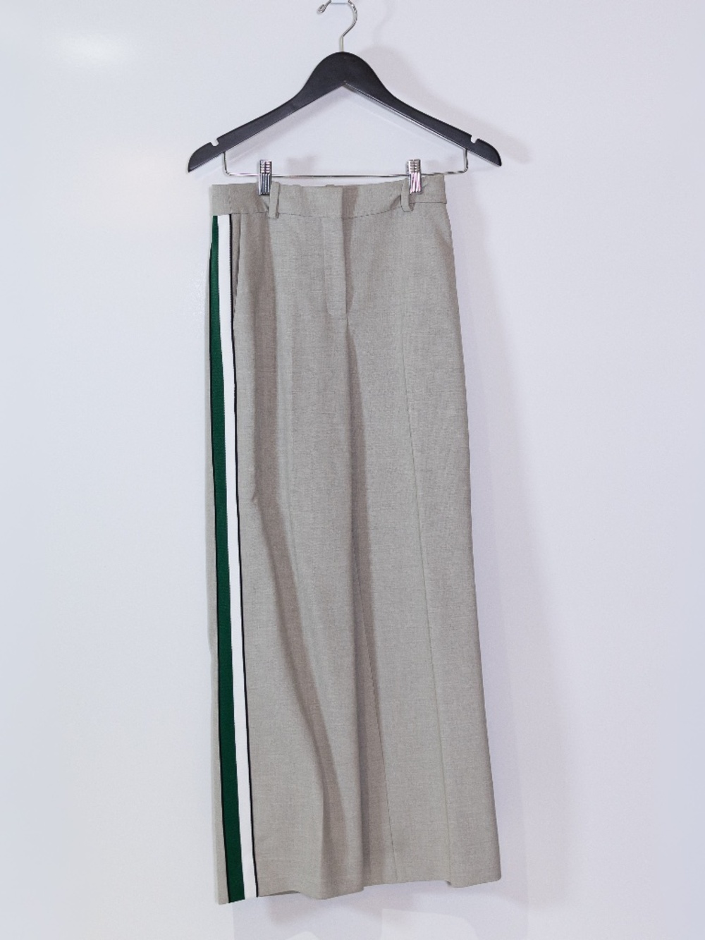 Wilfred Aritzia Agency Softly Structured High Rise Trouser Pants Heather Ashen 0